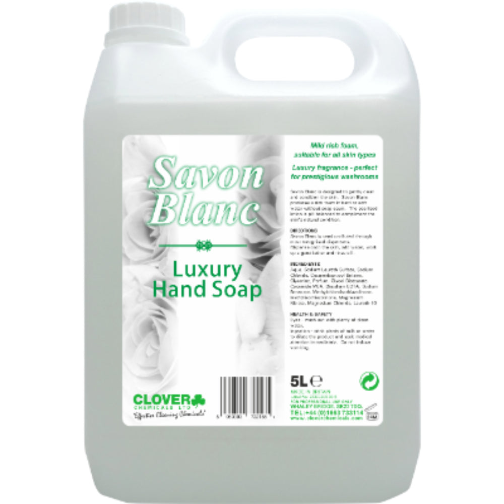 Christeyns SAVON BLANC (White) Hand Soap 5L x 2