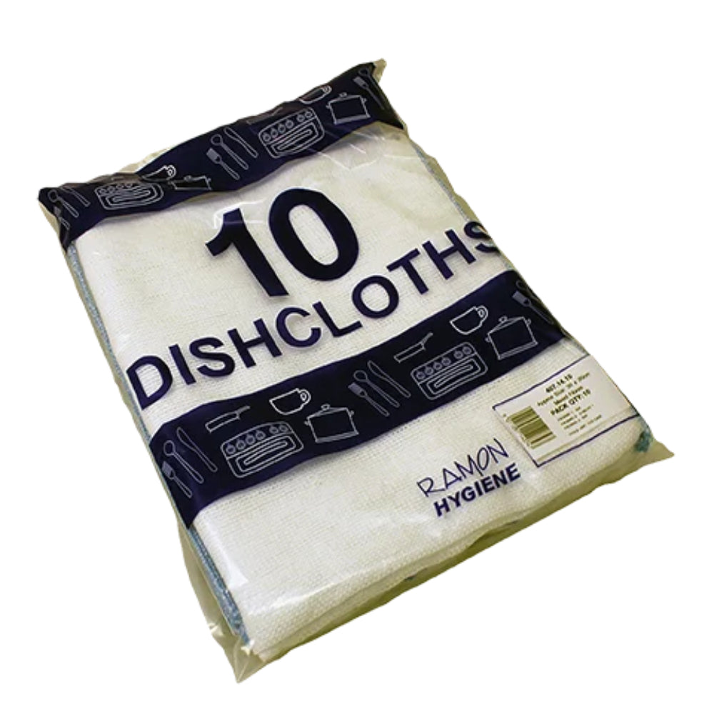 Green Edge Dishcloth - Pk 10