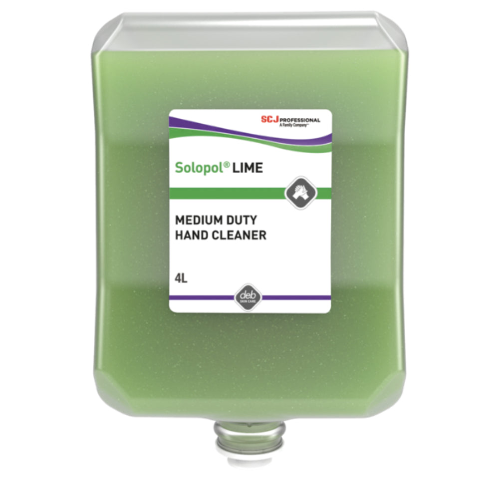 Deb Solopol Lime Hand Wash 4L (LIM4LTR)