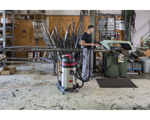 VIPER LSU395 Wet and Dry Vacuum - Triple Motor - Steel