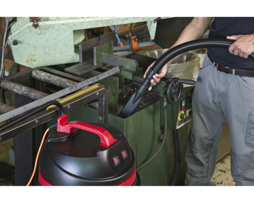 VIPER LSU255 Wet and Dry Vacuum - Double Motor - Steel