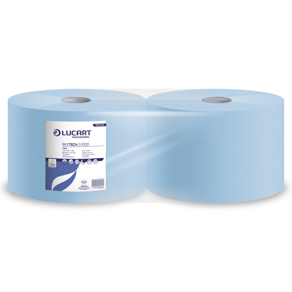 3Ply Lucart Skytech Floorstand Roll - 360m x 225mm - 2 Rolls