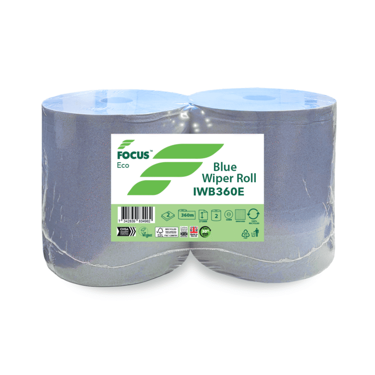 2Ply Blue Floorstand Roll Embossed - 360m x 275mm - 2 Rolls