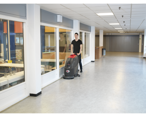 VIPER AS430C Scrubber Dryer - 17 Inch Disc - Cable Powered