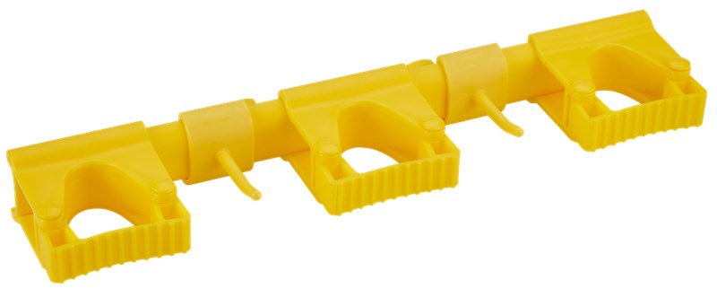 Vikan Hygienic Hi-Flex Wall Bracket System, 420 mm, YELLOW