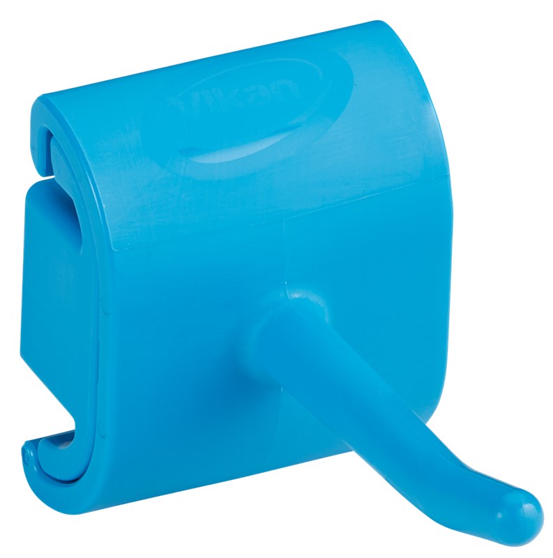 Hygienic Wall Bracket, Single Hook Module, 41 mm, Blue 