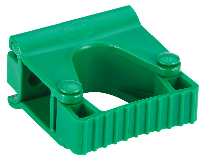 Vikan, Hygienic Wall Bracket, Grip Band Module, 82 mm, GREEN