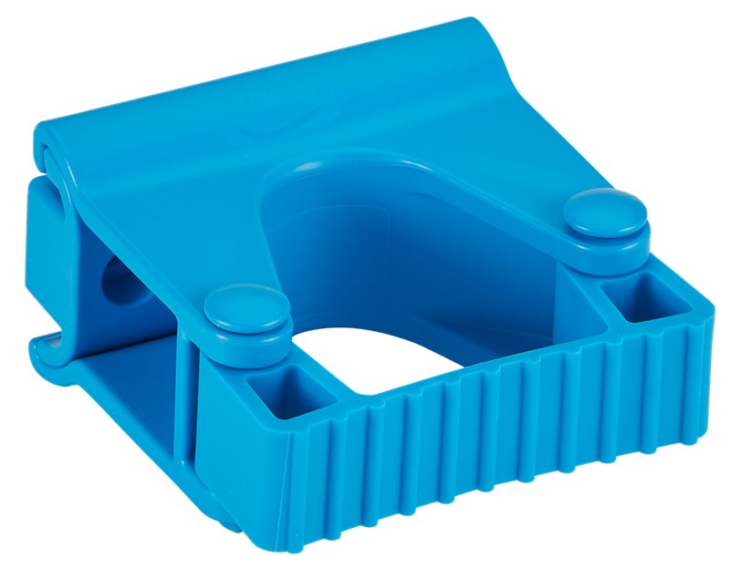 Vikan, Hygienic Wall Bracket, Grip Band Module, 82 mm, PURPLE