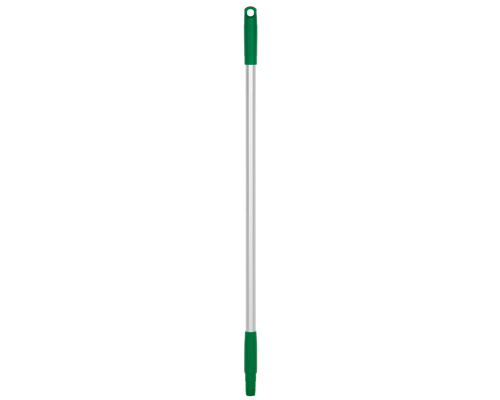 Vikan Aluminium Handle 22mm Dia, 840mm, GREEN