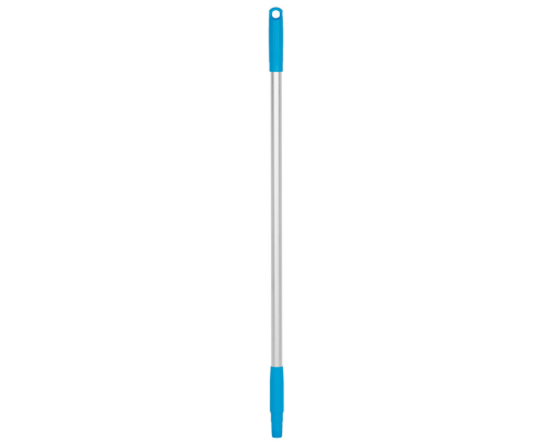 Vikan Aluminium Handle 22mm Dia, 840mm, BLUE