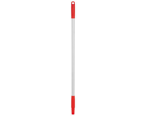 Vikan Aluminium Handle 22mm Dia, 840mm, RED