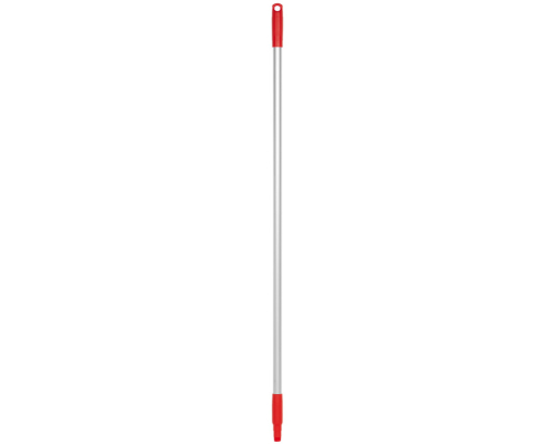Vikan Aluminium Handle 25mm Dia, 1260mm, RED