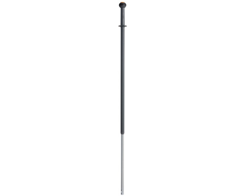 Vikan Aluminium Top-adjustable Handle with click fit, 1220 - 1770 mm, 31 mm, Grey