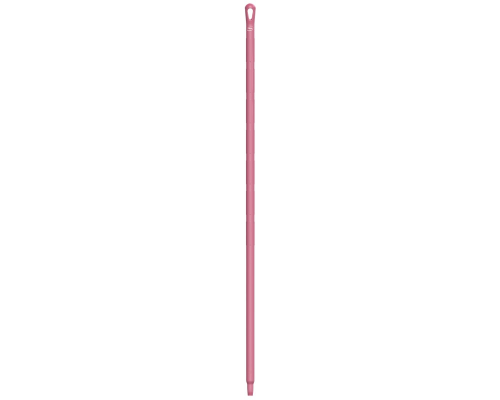 Vikan Ultra Hygienic Handle 34mm Dia, 1500mm, PINK