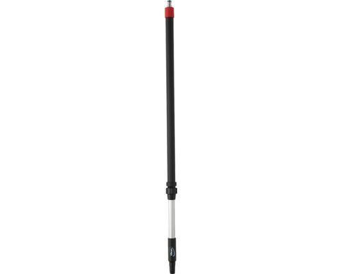 Vikan Aluminium Telescopic Water Fed Handle with Click Fit (C) 32mm Dia, 1060-1600mm, BLACK