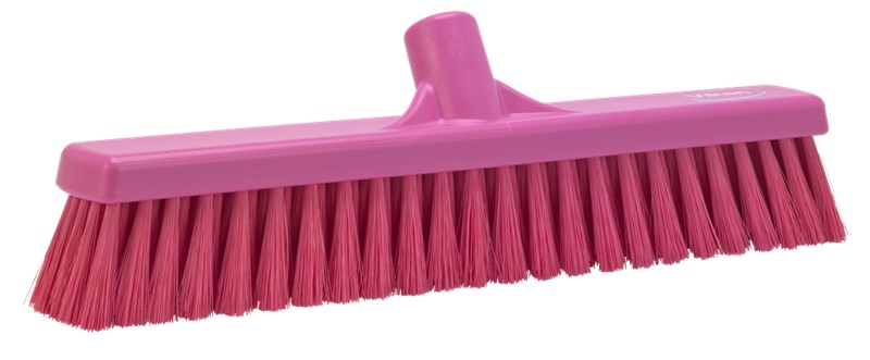 Vikan Broom 410mm, Soft ORANGE