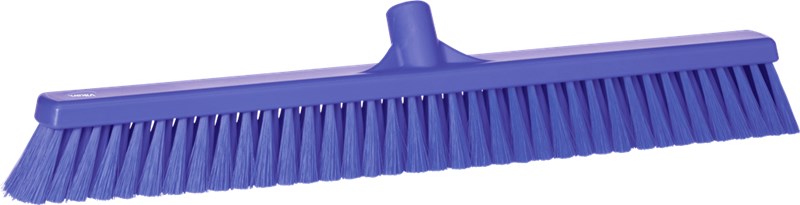 Vikan Broom 610mm, Soft BLUE