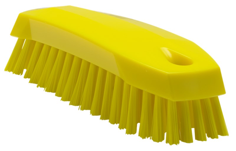Vikan Hand Brush X-Large 250mm, Extra Stiff YELLOW