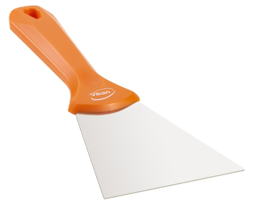 Vikan Stainless Steel Hand Scraper 100mm, PURPLE