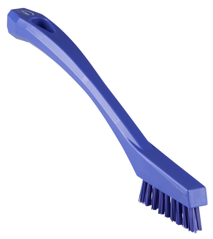 Vikan Detail Brush 205mm, Extra Stiff WHITE