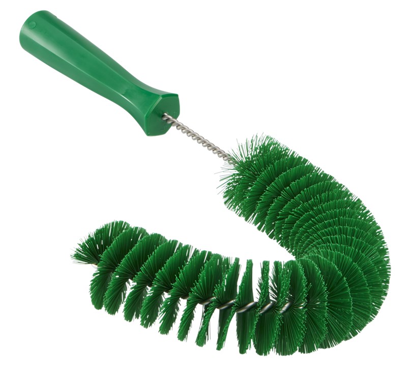 Vikan Pipe Exterior Brush 55mm Dia, 360mm, Medium GREEN