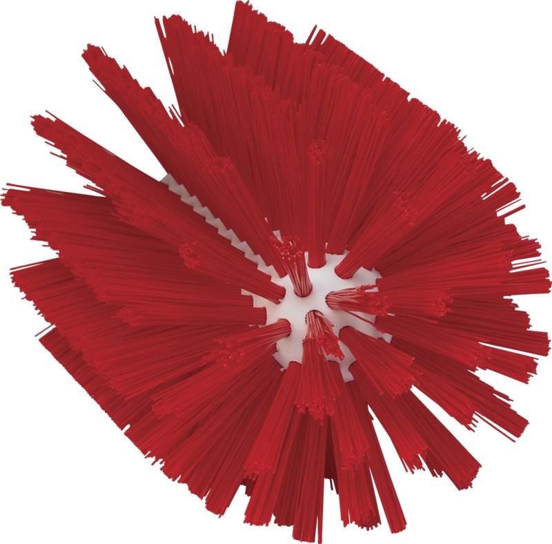 Vikan Pipe Cleaning Brush f/handle 103mm Dia, Medium RED