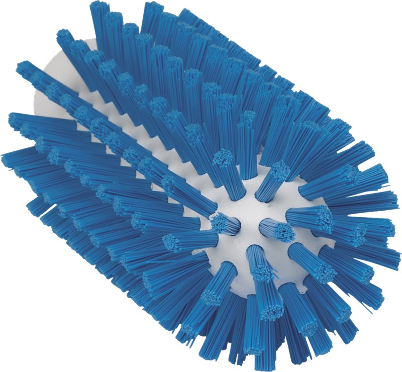 Vikan Pipe Cleaning Brush f/handle 64mm Dia, 145mm, Hard BLUE