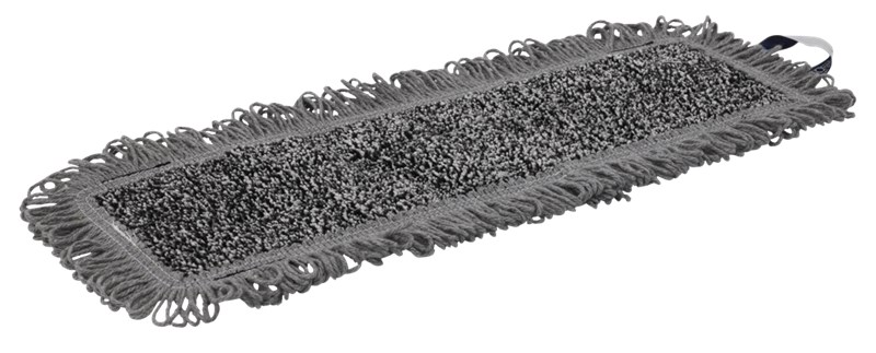 Vikan Wet Scrub Mop, Pocket, 40 cm, Grey