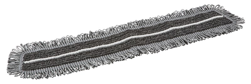 Vikan Damp 47 Dark microfiber mop, Hook & loop, 60 cm, Grey