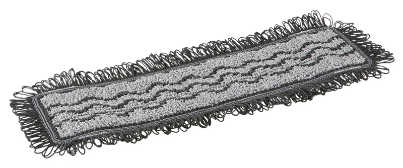Vikan Damp 42 Dark microfiber mop, Pocket, 40 cm, Grey