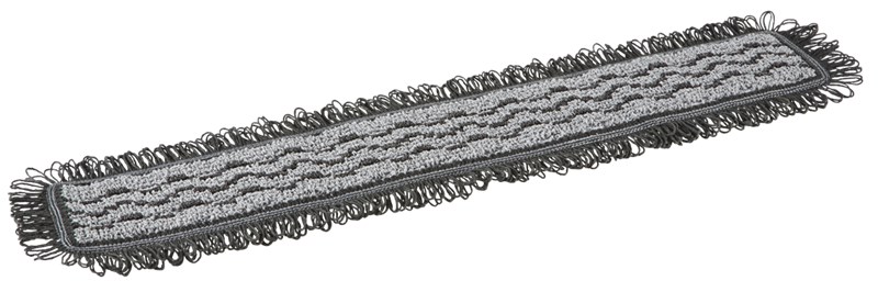 Vikan Damp 42 Dark microfiber mop, Hook & loop, 60 cm, Grey