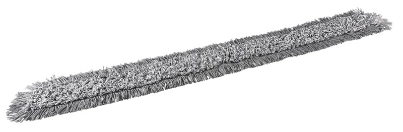 Vikan Damp 43 mop, Hook & loop, 120 cm, Grey
