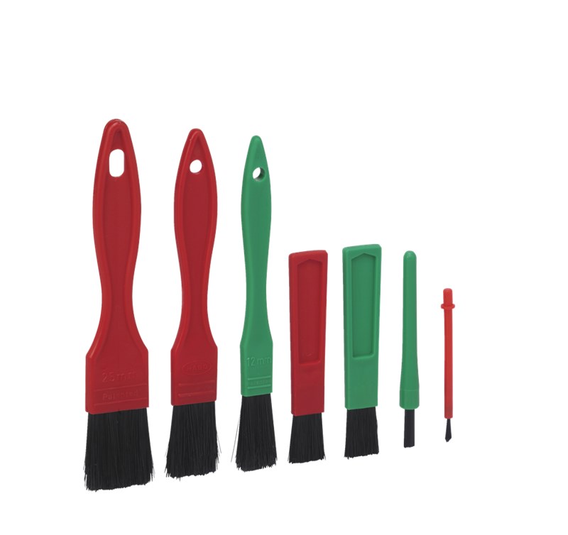 Vikan Set of Detail Brushes 7 pcs, 140mm, Soft