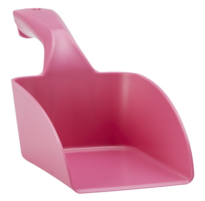 Vikan Hand Scoop 1 Litre, 350mm, PINK