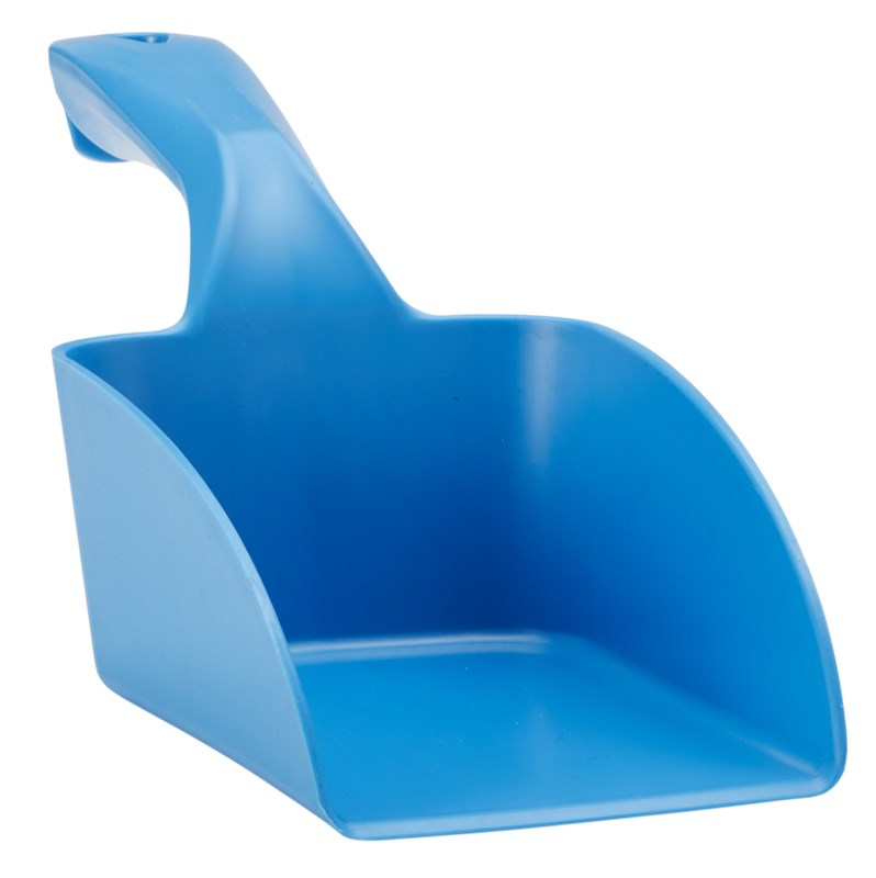 Vikan Hand Scoop 1 Litre, 350mm, BLUE