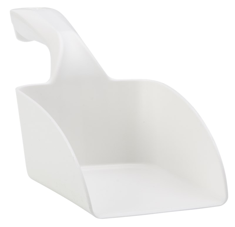 Vikan Hand Scoop 1 Litre, 350mm, WHITE