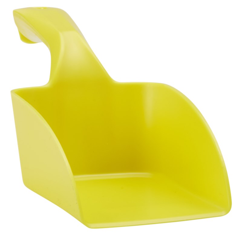 Vikan Hand Scoop 1 Litre, 350mm, YELLOW