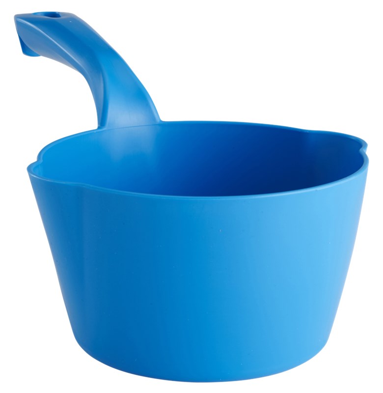 Vikan Round Bowl Scoop 1 Litre  BLUE