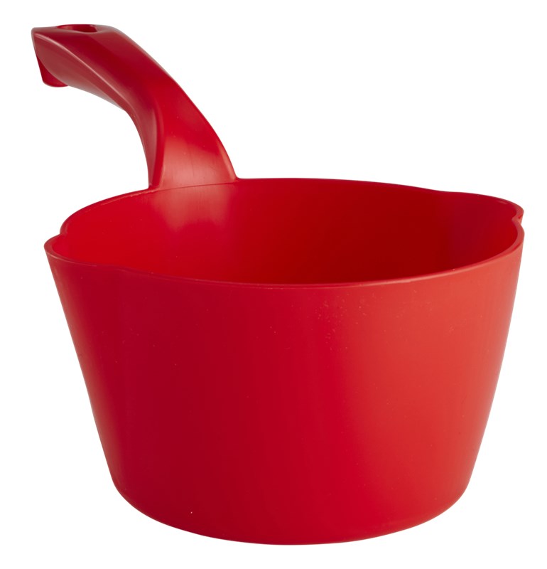 Vikan Round Bowl Scoop 1 Litre  WHITE