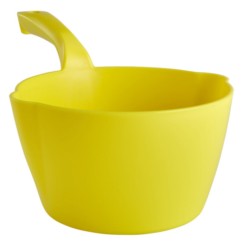 Vikan Round Bowl Scoop 2 Litre YELLOW
