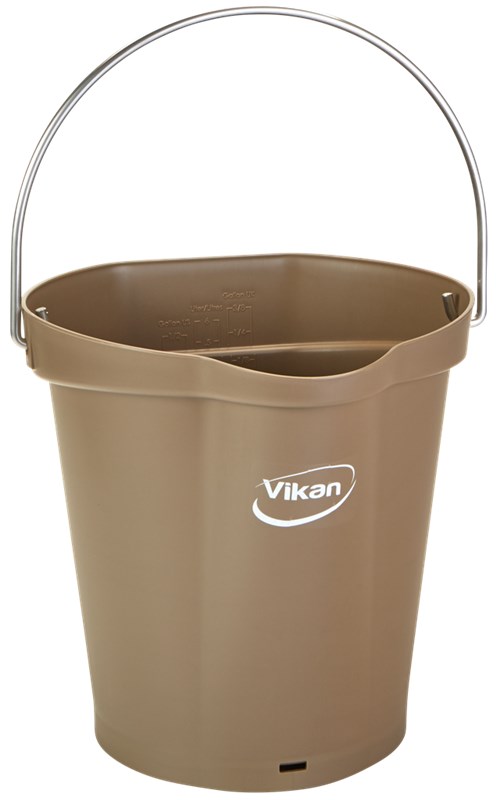 Vikan Bucket 6 Litre BROWN