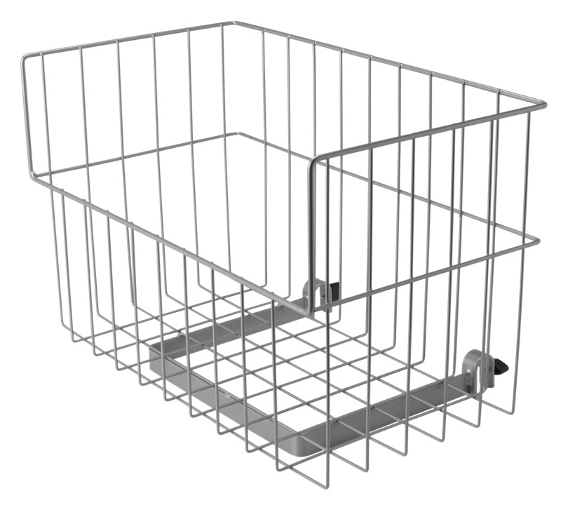 Vikan Wire storage basket, 550 mm, Grey