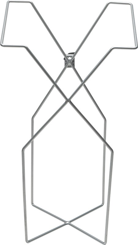 Vikan Multi Purpose Bag Holder, Compact Trolley, 570 mm, Grey