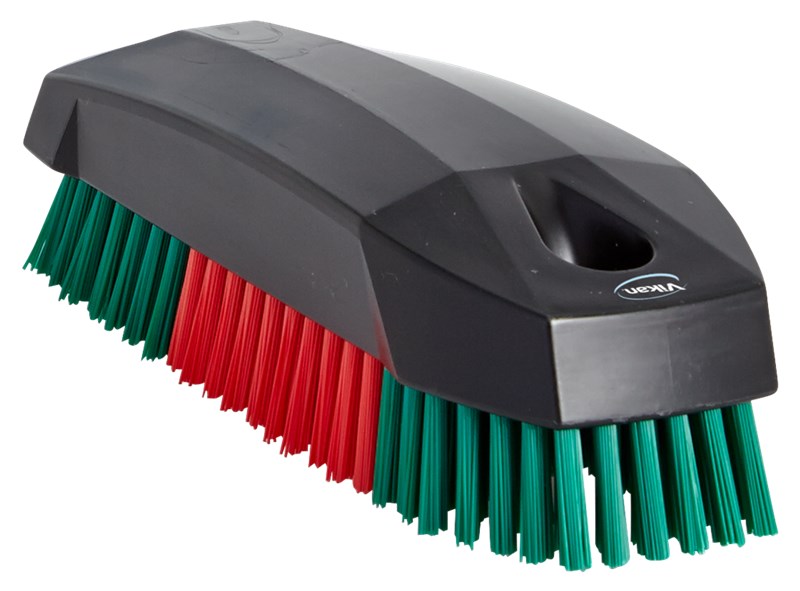 Vikan Nail Brush, 120mm, Hard, BLACK