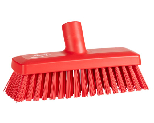 Vikan Compact Wall/Deck Scrub 225mm, Hard BLUE