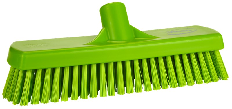 Vikan Wall/Floor Washing Brush 305mm, Stiff BLACK