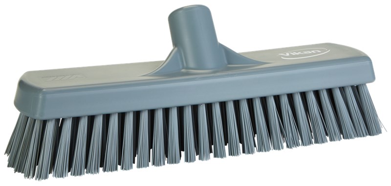 Vikan Wall/Floor Washing Brush 305mm, Stiff GREY