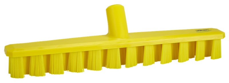 Vikan UST Deck Scrub 400mm, Stiff YELLOW