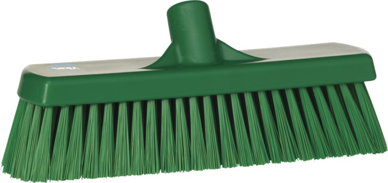 Vikan Broom 300mm, Medium GREEN
