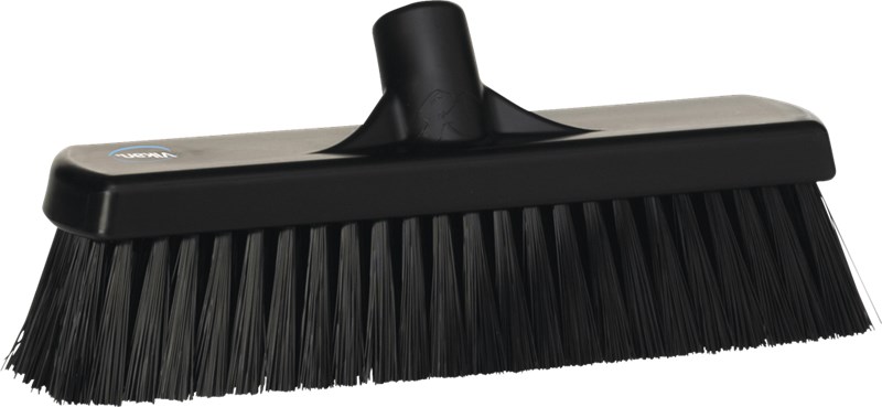 Vikan Broom 300mm, Medium BLACK
